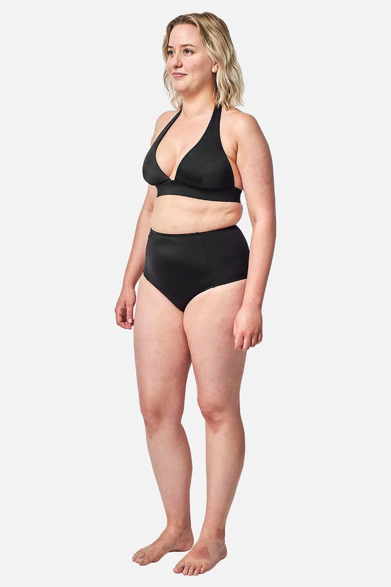 Never Say Never Bikini Bralette (DD-F Cup) BLACK - Image 10