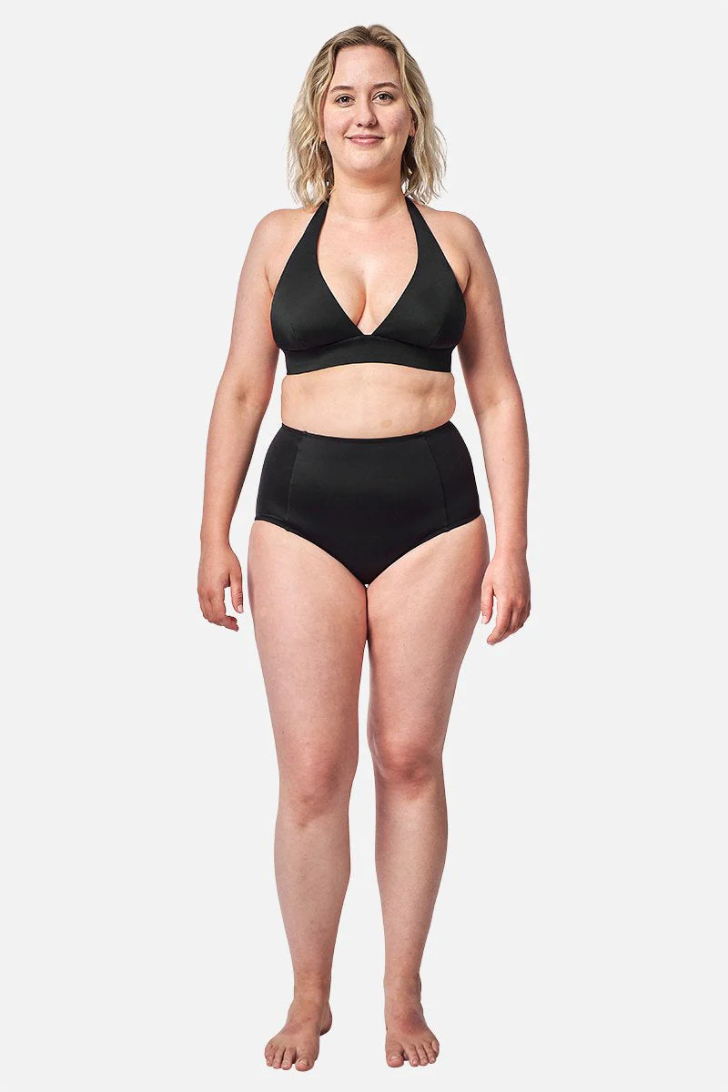 Never Say Never Bikini Bralette (DD-F Cup) BLACK - Image 9