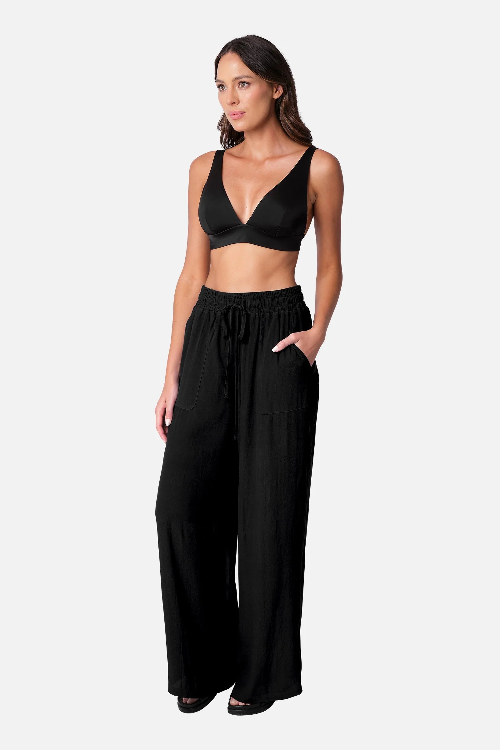 Palazzo Pants BLACK - Image 6