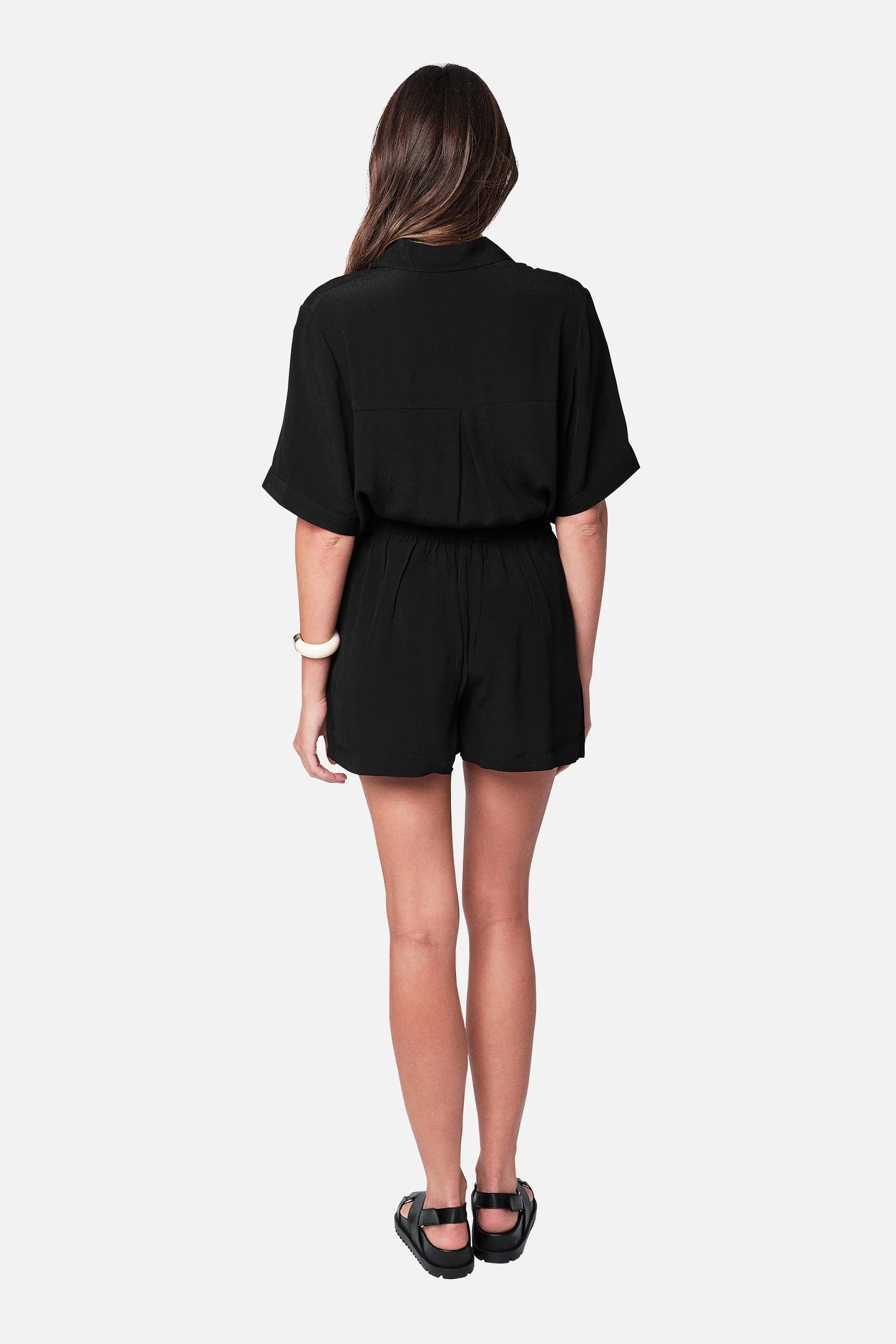 Palazzo Shorts BLACK - Image 5